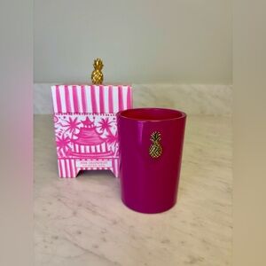 *NEW* Chinoiserie Pink Grapefruit Scented Candle w/ Decorative Box